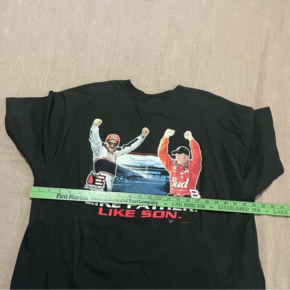 Vintage 2004 Dale Earnhardt Jr and Sr Championship Racing NASCAR T-Shirt XL - Picture 7 of 7